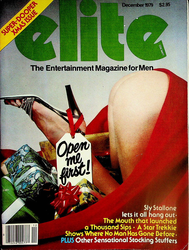 Elite Magazine  Star Trekkie Girl  / Sly Stallone  December 1979   Super-Dooper Xmas Issue      062824lm-p2