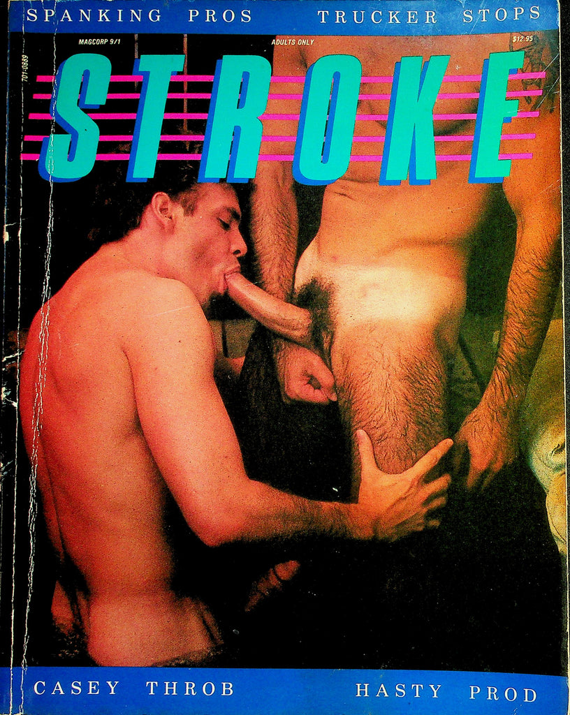 Stroke Gay Magazine  Casey Throb / Trucker Stops  vol.9 #1 1989   Magcorp     091926lmp-GSC