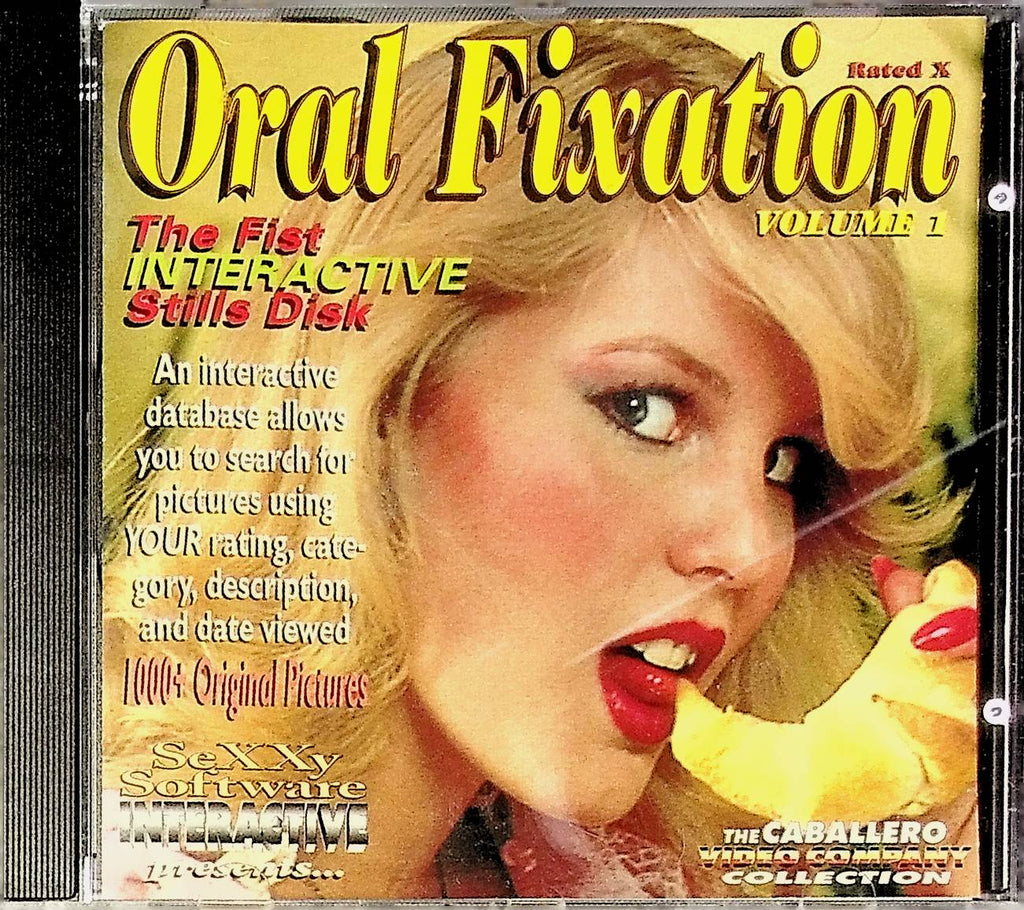 Oral Fixation Vol.1 CD-ROM The First Interactive Stills Disk Sexxy Software Caballero 050224tsdvd