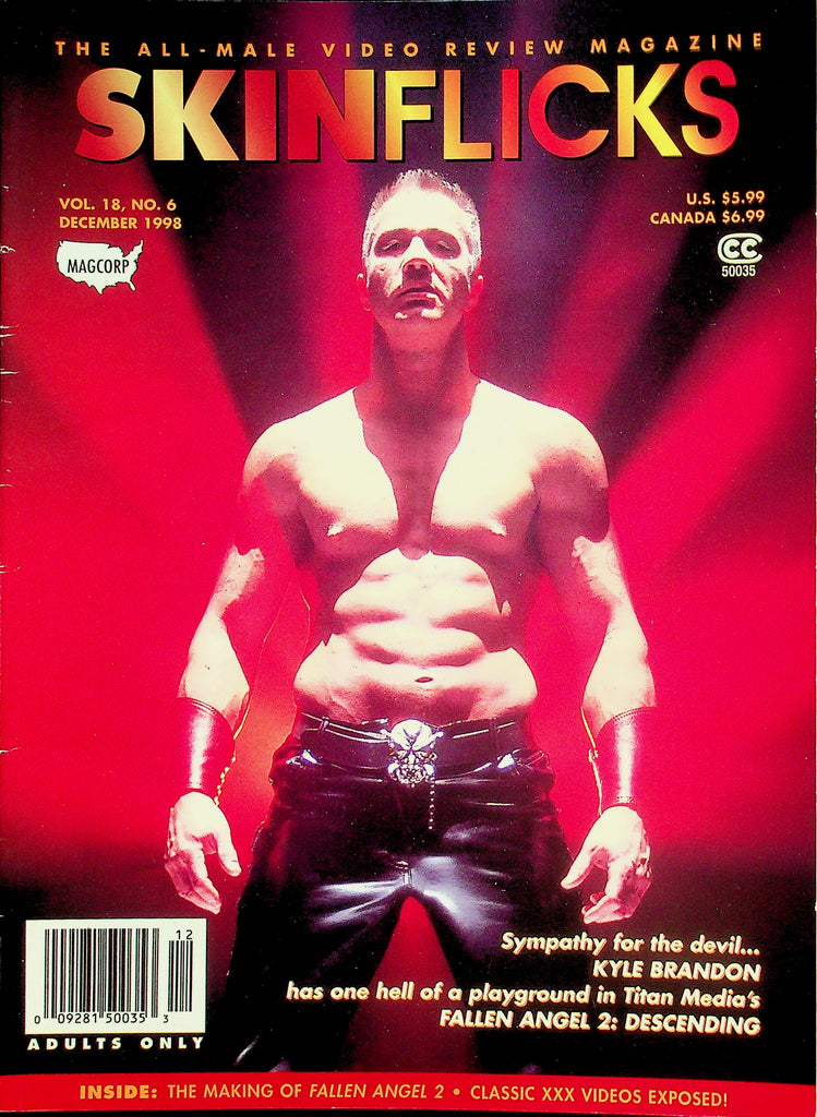 Skinflicks Gay Magazine  Kyle Brandon  December 1998   Magcorp  032326lmp