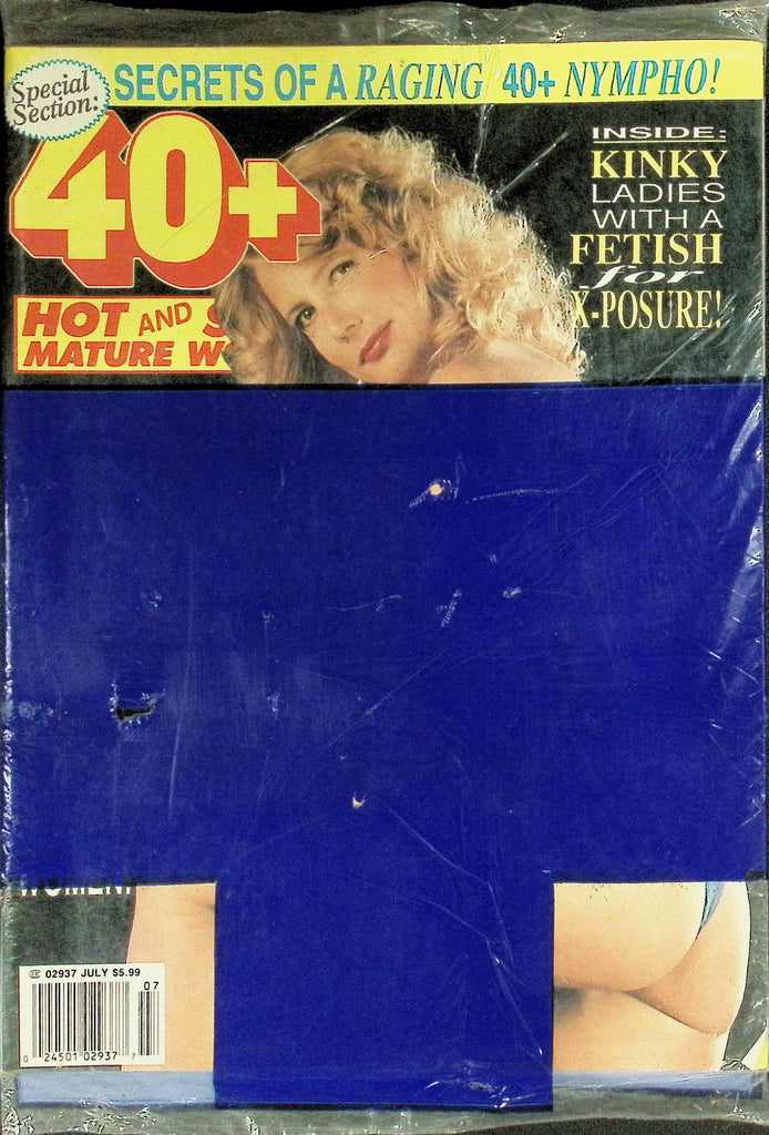 40+ Magazine 1980s Special Edition New Sealed Kinky Ladies with a Fetish for X-Posure 091426LLP