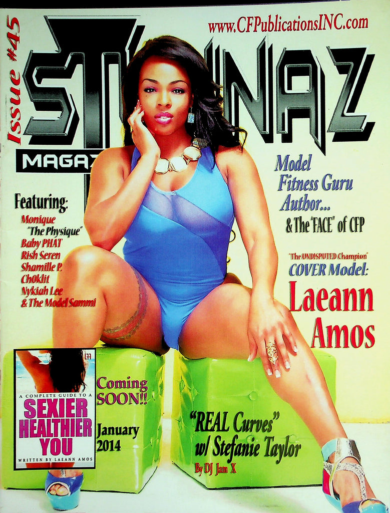 Stunnaz Magazine   Cover Model Laeann Amos  January 2014  030326lmp