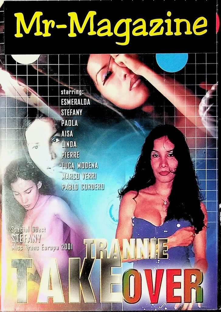 Trannie Take Over DVD Esmeralda, Stefany, Paola Italian Production 041924tsdvd