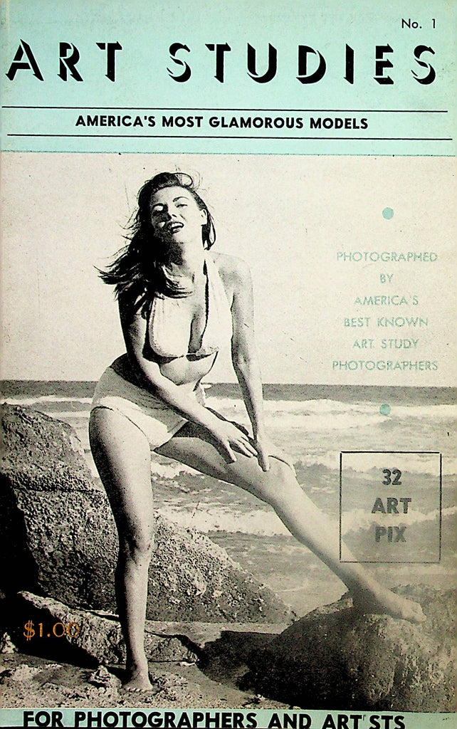 Art Studies Digest   America's Most Glamorous Nude Models  #1 1960's   060624lm-p