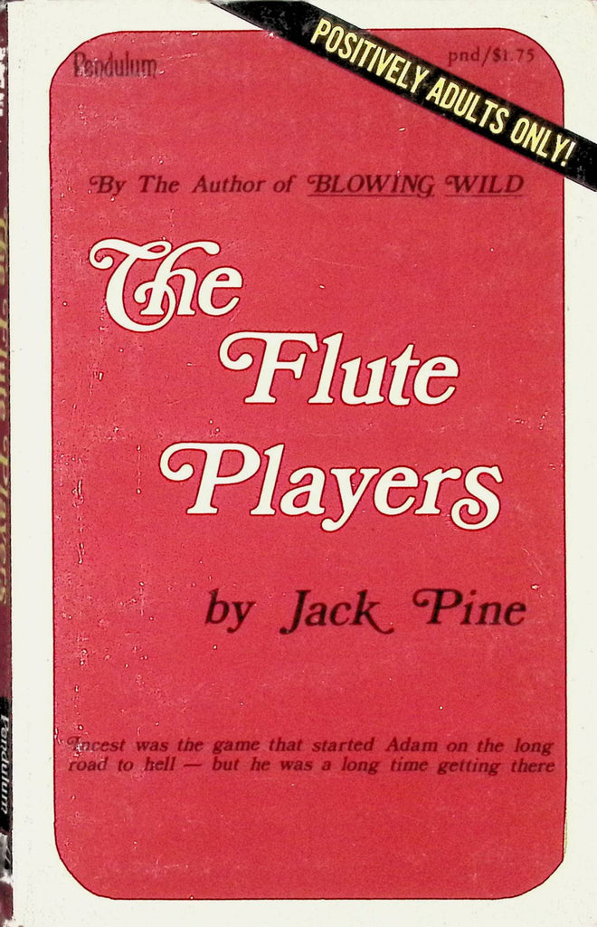 The Flute Players by Jack Pine 1969 Pendulum Books 1103 Adult Novel-050924AMP