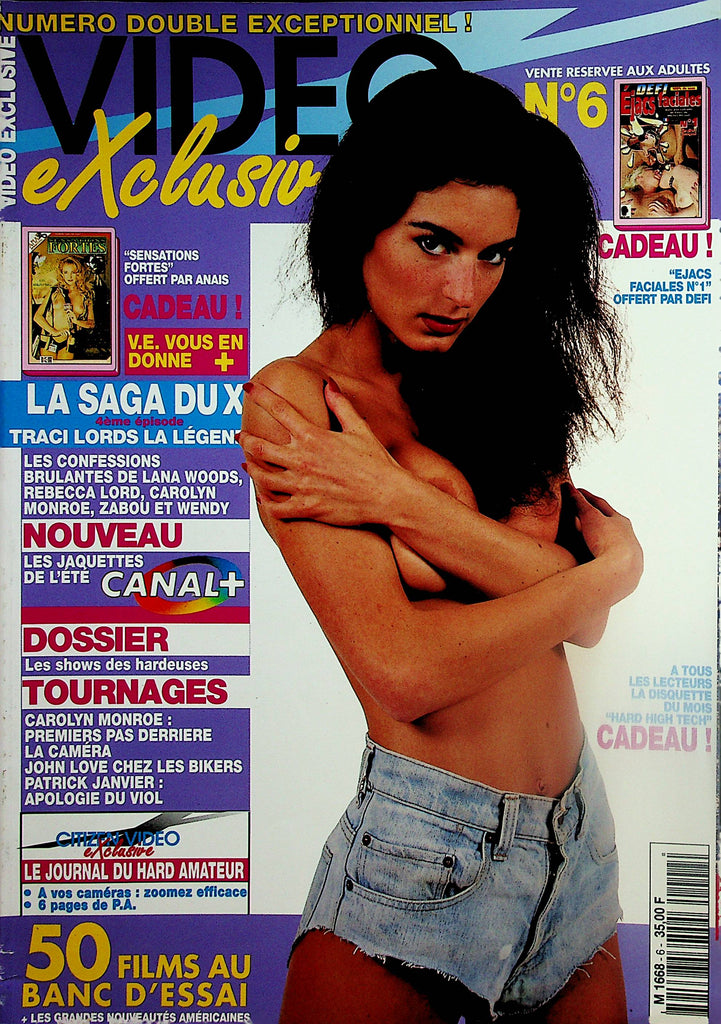 Video Exclusive French International Magazine  Covergirl Rebecca  #6  1994    012525lm-p2