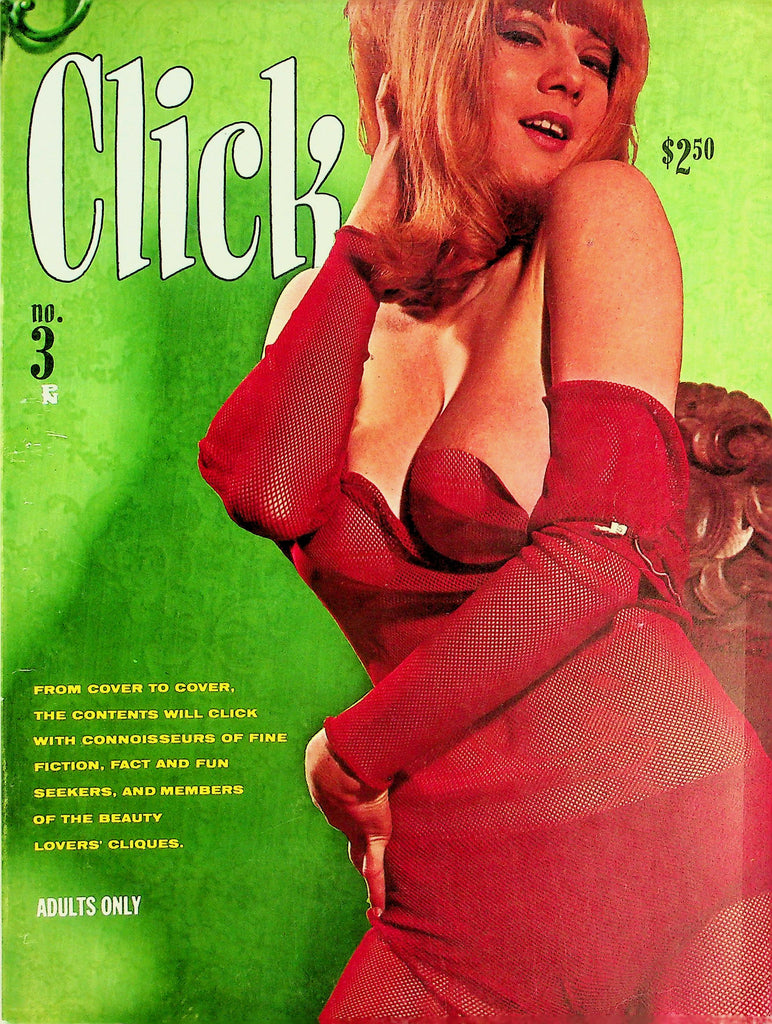 Click Magazine  Connoisseurs Of The Beauty Lovers' Cliques - Beautiful Breasts and Sexy Legs , Fiction and More!  100's Of Pages!  #3 1967  091426lmp-GSC