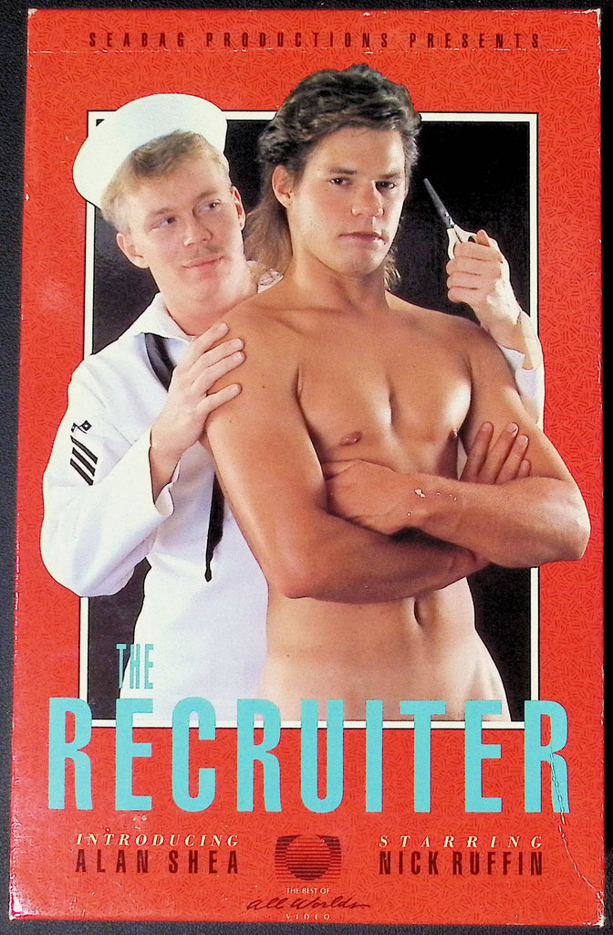 The Recruiter All Worlds Video Gay VHS 101624JKVHS3
