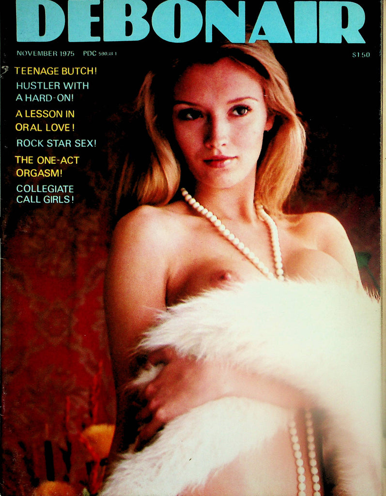 Debonair Magazine   Centerfold Girl Lorraine / The One-Act Orgasm!   November 1975      103025lm-p