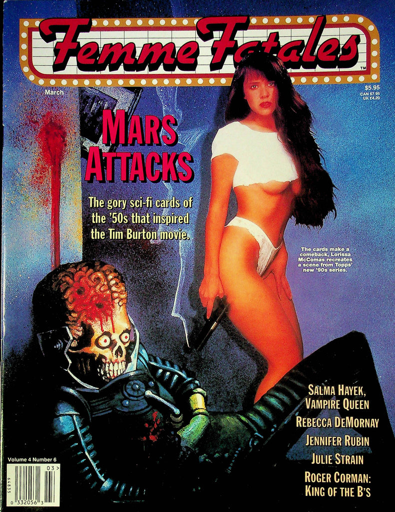 Femme Fatales Magazine Mars Attacks March 1996 012524RP