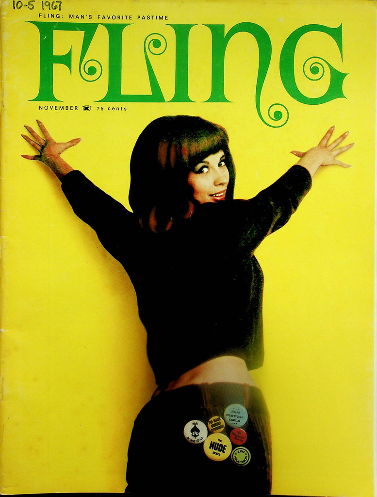 Fling Vintage Magazine June Wilkinson  November 1967  080425lm-p