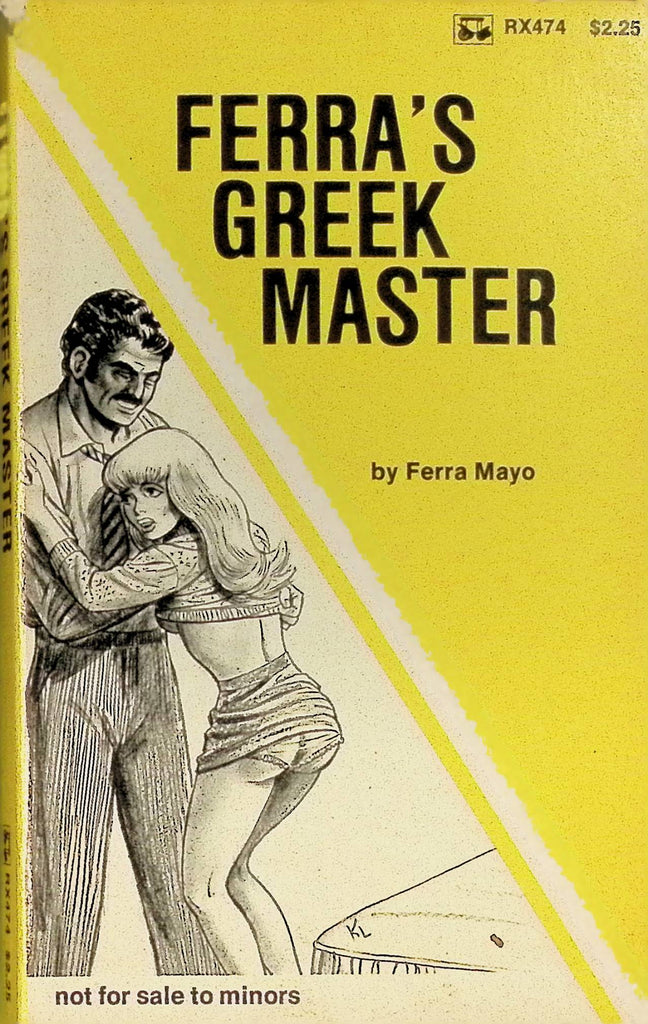 Ferra's Greek Master by Ferra Mayo RX474 1977 Surrey House Adult Paperback Novel 082725AMP