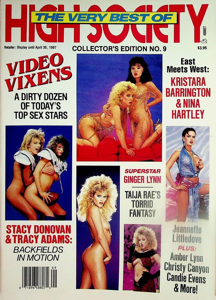 The Very Best Of High Society Magazine  Ginger Lynn, Nina Hartley, Amber Lynn and Christy Canyon  #9 1987    052224lm-p