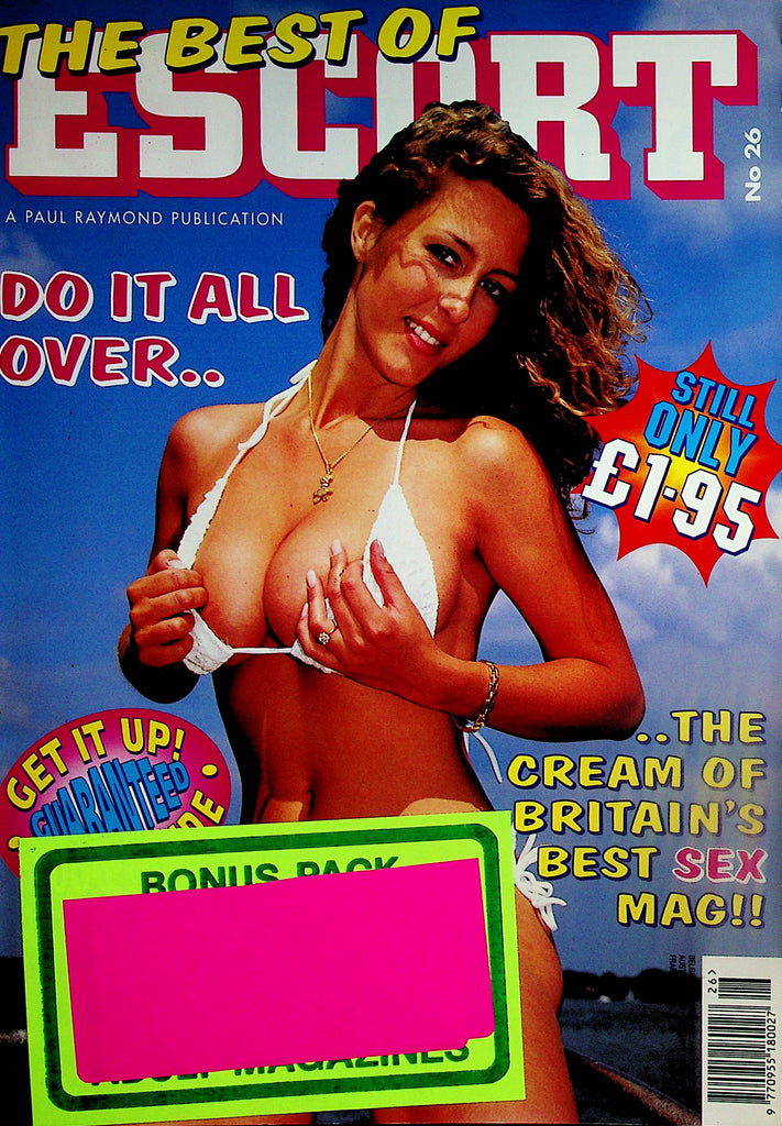 The Best Of Escort Magazine  Cover Girl Lisanne  #26  1995   Paul Raymond    110724lm-p