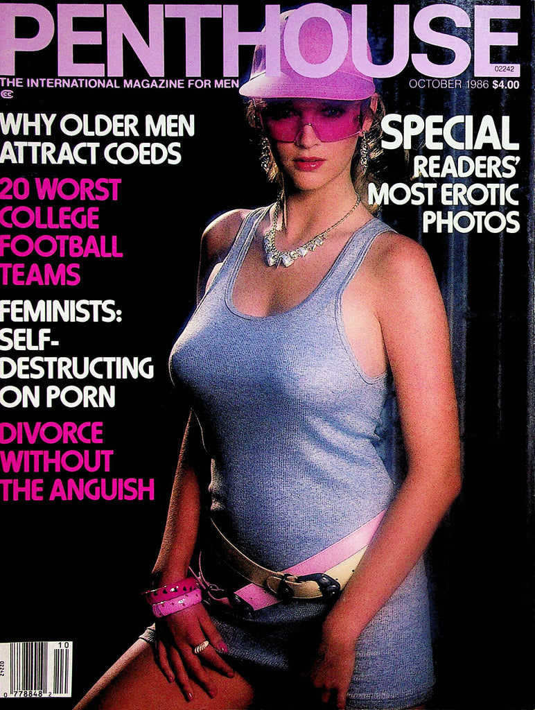 Penthouse Magazine  Janna Adams Pet Of The Month  October 1986      082823lm-p