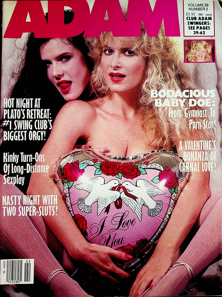 Adam Magazine   A Valentine's Bonanza Of Carnal Love  vol.29 #2   1985    051223lm-p