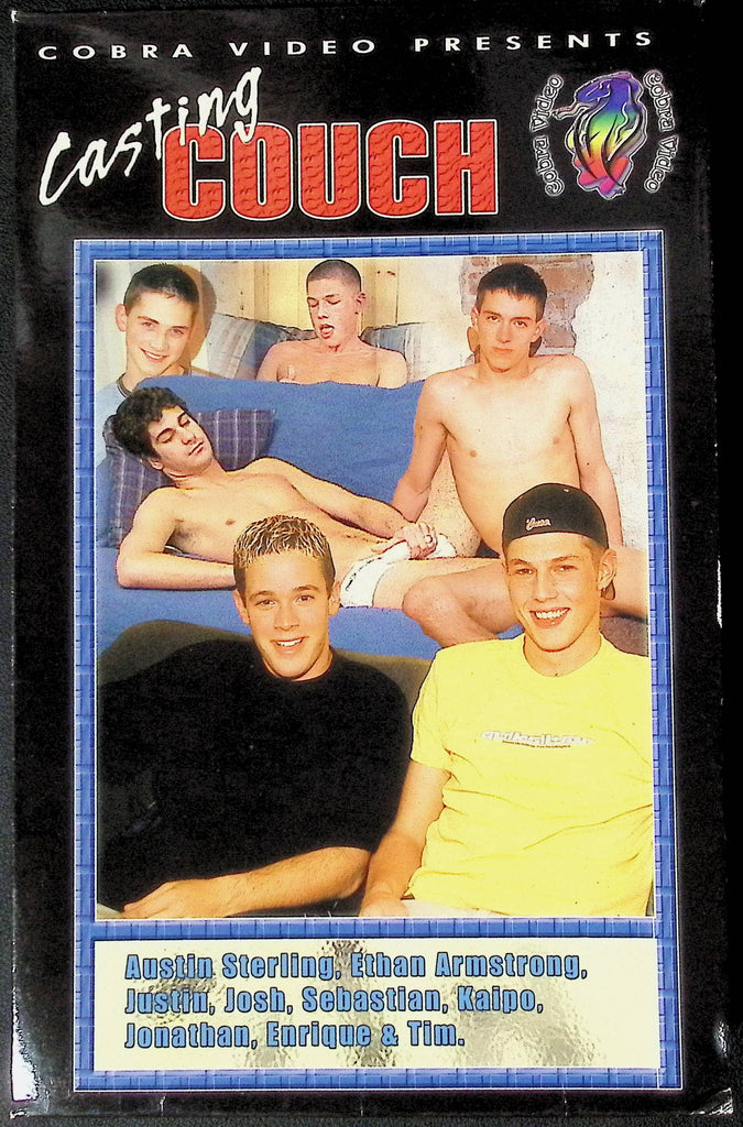 Casting Couch Cobra Video Gay VHS 2002 101824JKVHS