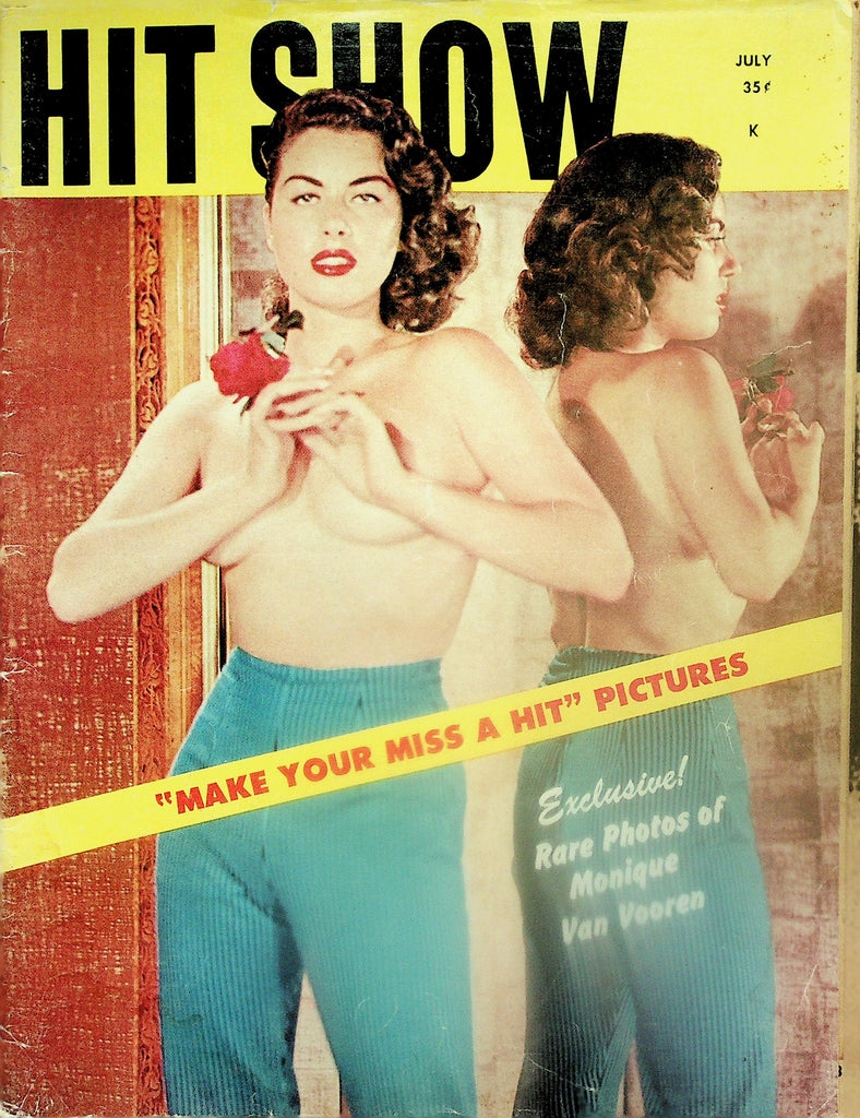 Hit Show Magazine   Rare Photos Of Monique Van Vooren  July 1959   110825lm-p2