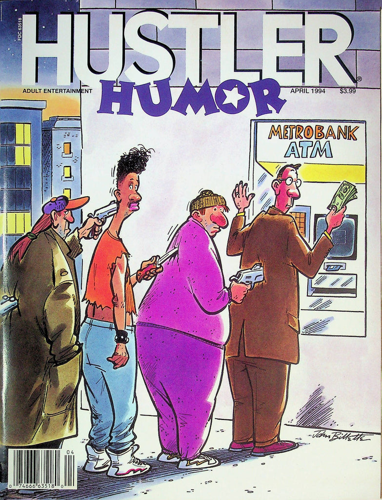 Hustler Humor Magazine Donut Fever April 1994 092524RP