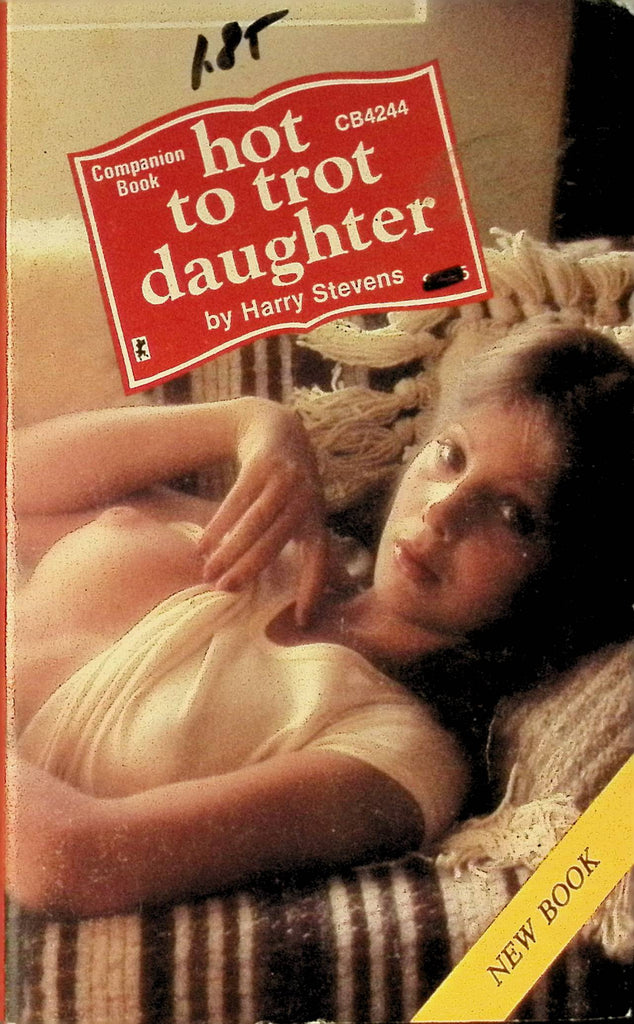 Hot to Trot Daughter by Harry Stevens CB4244 1980s Greenleaf Classics Adult Paperback Novel 072125AMP