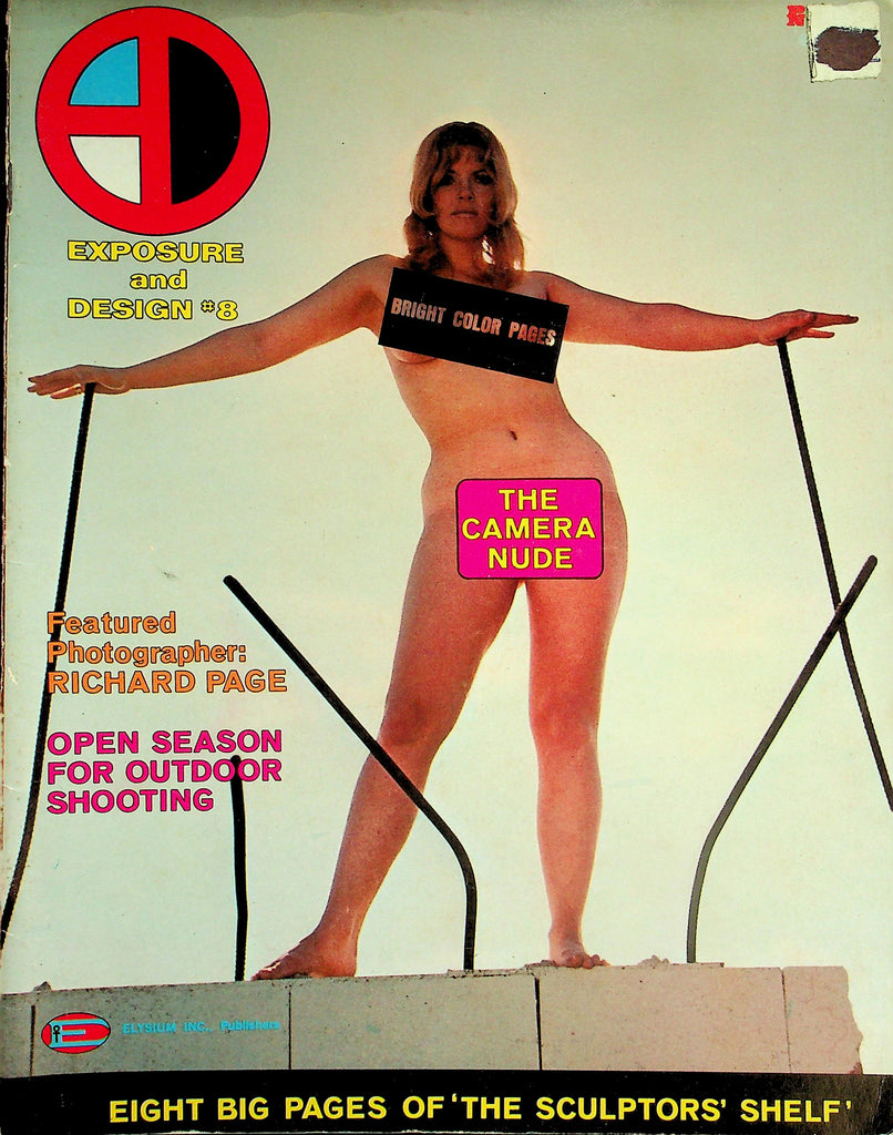 Exposure and Design Nudist Magazine   The Camera Nude  #8  1968 by Elysium   052626lmp-GSC