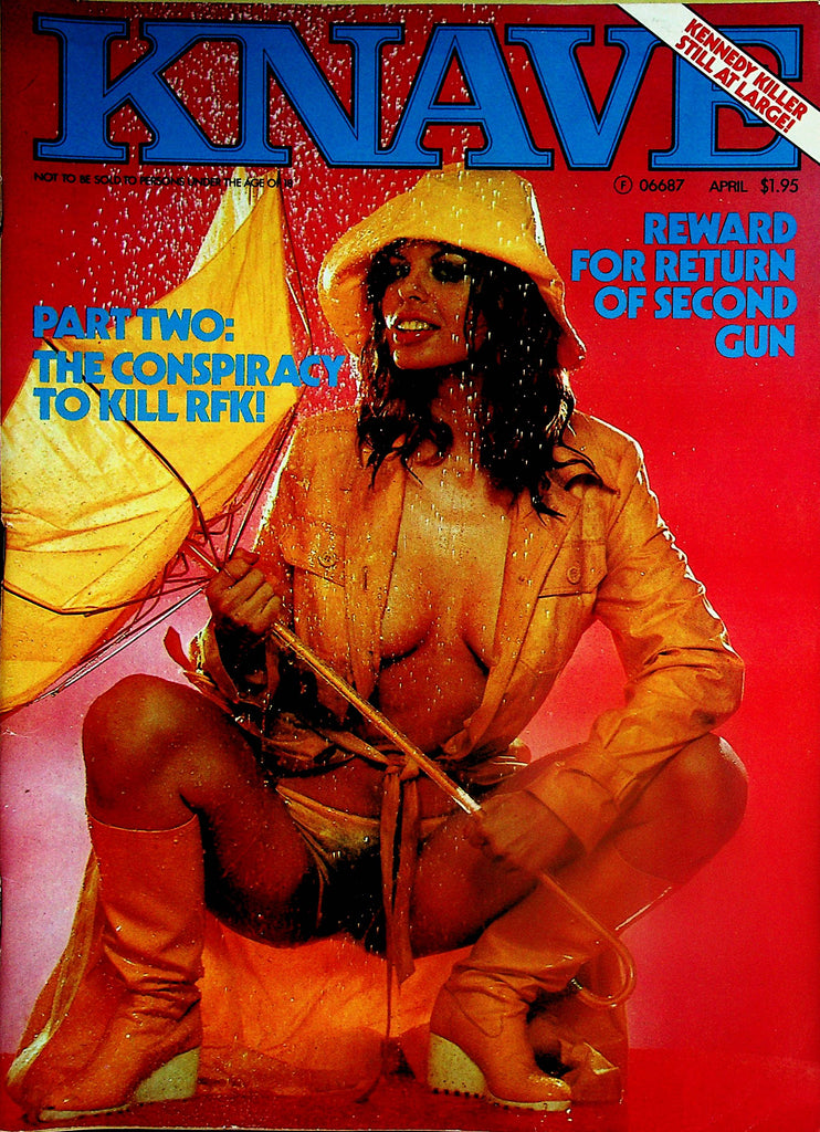 Knave Magazine Part Two: The Conspiracy To Kill RFK / Centerfold Girl Janine  April 1976    092224lm-p