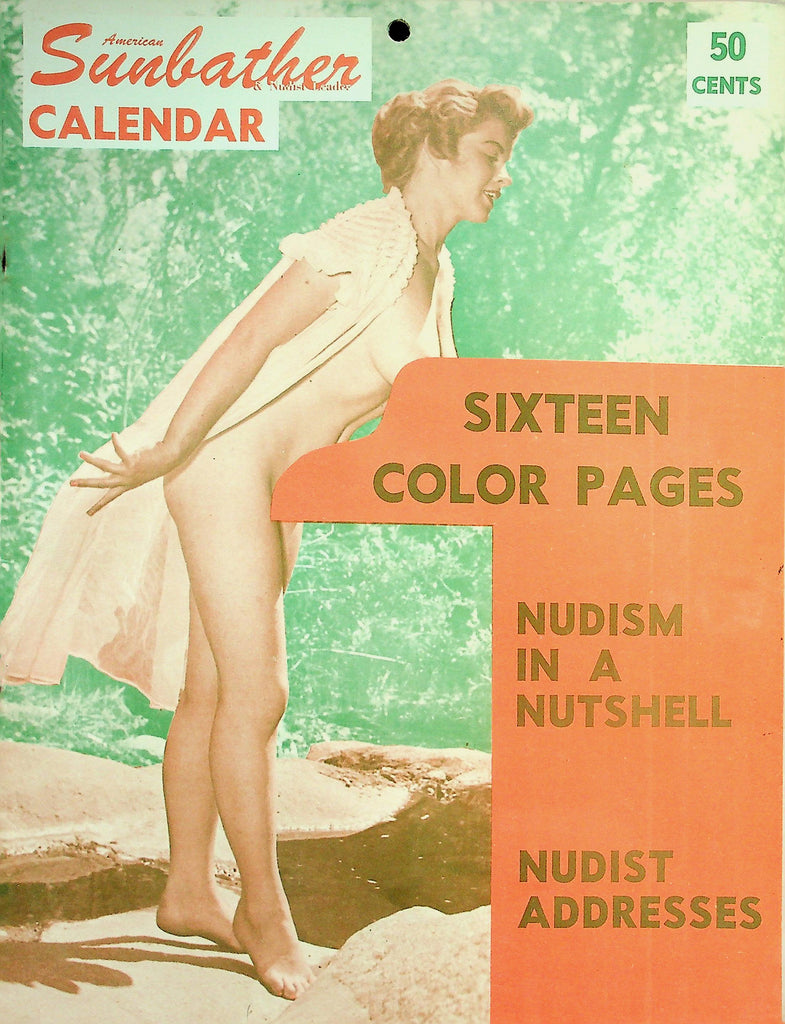 American Sunbather Calendar 1958    063026lmp-GSC