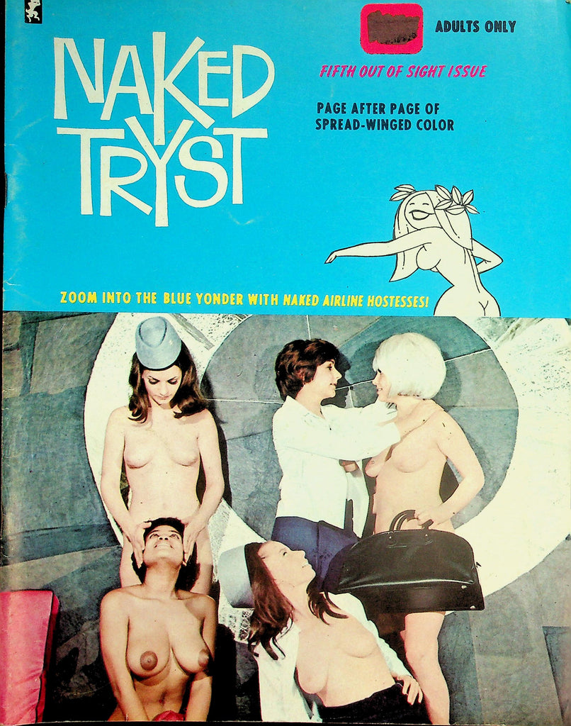 Naked Tryst Lesbian Magazine   Naked Airline Hostesses!  #5  June 1969     052026lmp-GSC