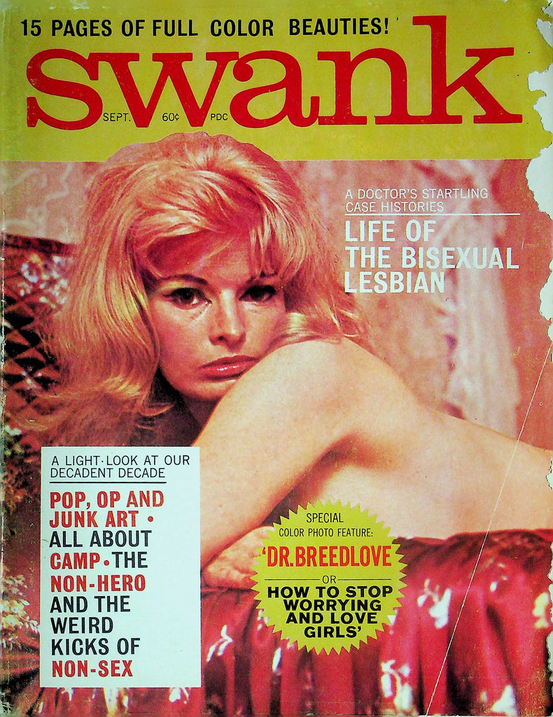 Swank Men's Magazine Dr. Breedlove September 1965 061824RP
