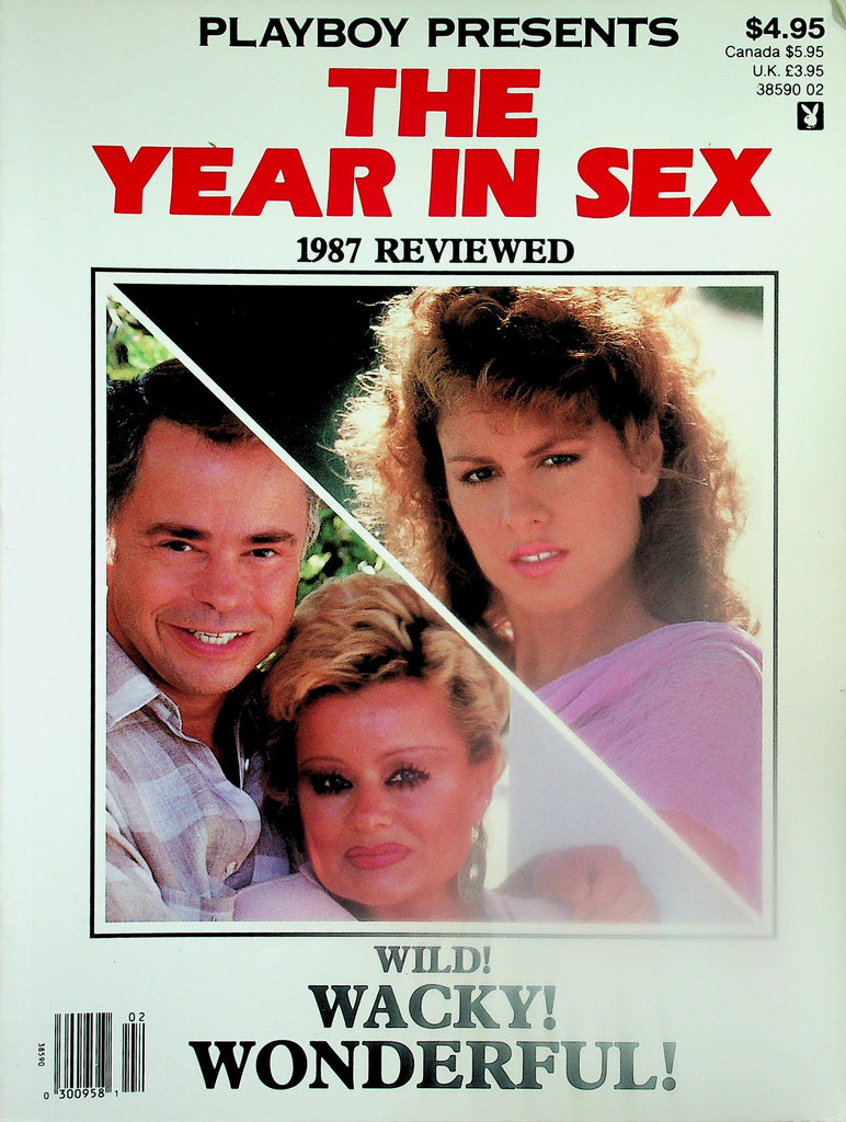 Playboy Presents The Year In Sex Magazine  Jimmy Baker / Jessica Hahn   1987 Reviewed      112525lmp