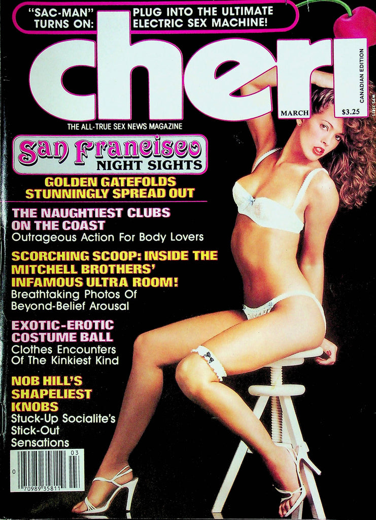 Cheri Magazine San Francisco Night Sights March 1983 112924RP