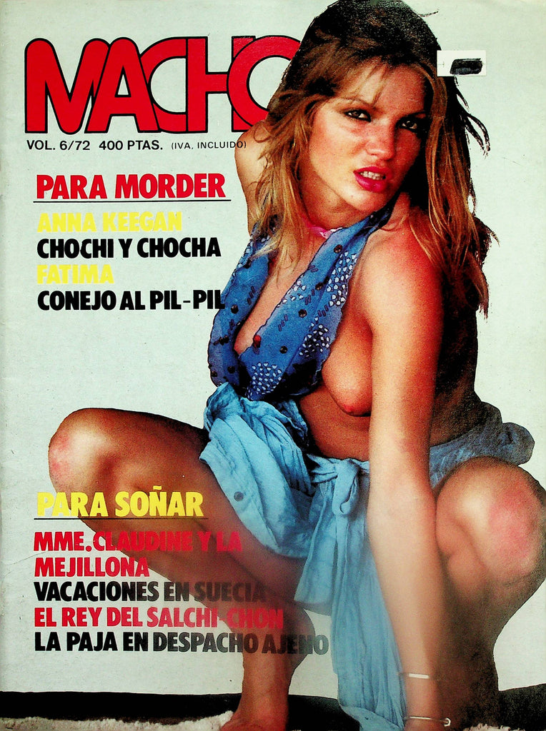 Macho Spanis International Magazine  Covergirl Anna  vol.6  1979  092225lm-p