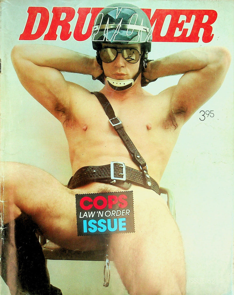 Drummer Gay Magazine   Cops Law'n Order Issue  #62  March 1983  062726lmp-GSC