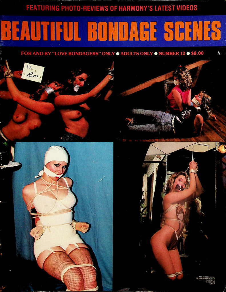 Beautiful Bondage Scenes Magazine  Madame Zola's Parlor  #12  1988  London Enterprises     050224lm-p