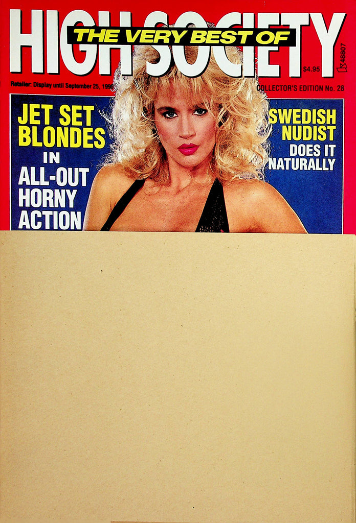 The Very Best Of High Society Magazine  Jet Set Blondes / Swedish Nudist  #28 1990   010224lm-p2