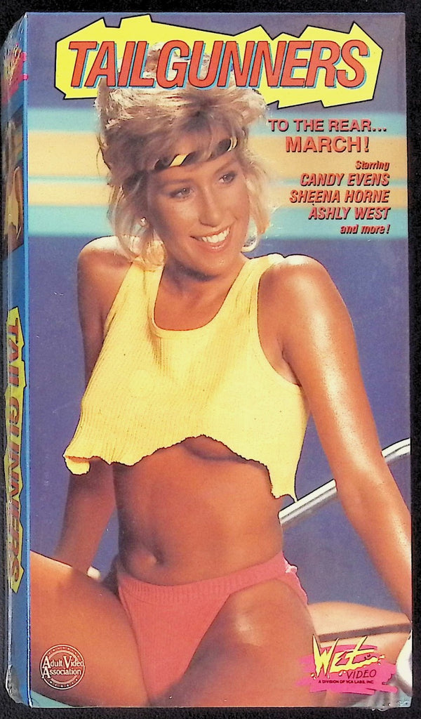 Tailgunners ft. Candy Evens, Sheena Horne, Ashly West Adult VHS Wet Video 102425AKVHS