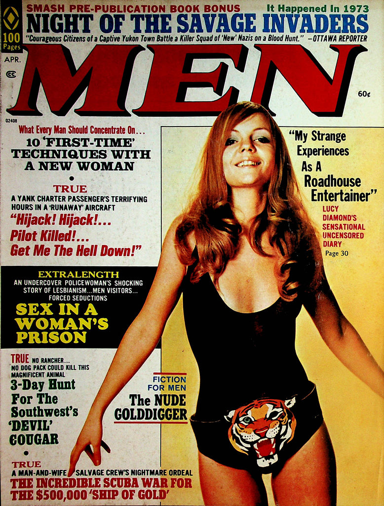 Men  Magazine   Lucy Diamond's Uncensored Diary  April 1973    072024lm-p
