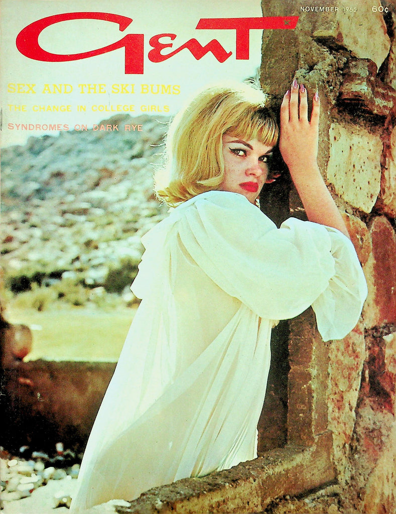 Gent Magazine  Centerfold Girl Jeanne / Sex And The Ski Bums  November 1965  010226lmp