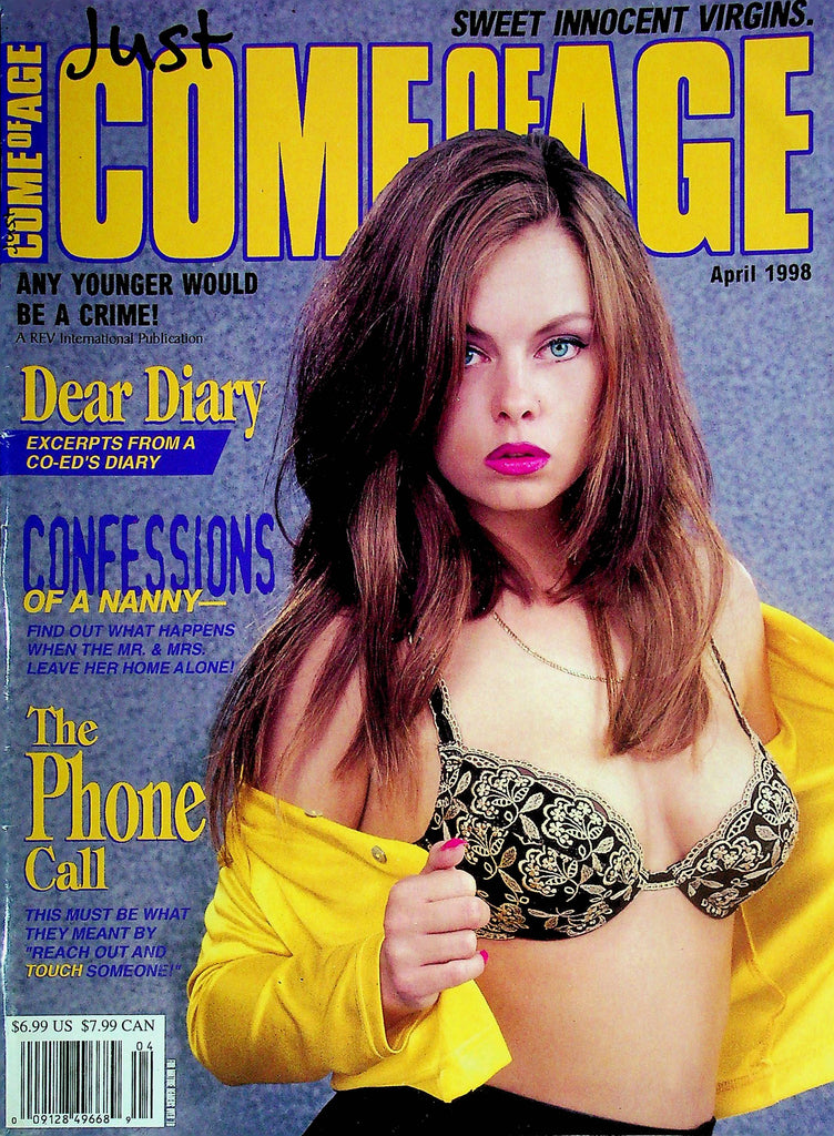 Just Come Of Age Magazine Confessions Of A Nanny April 1998 123124RP2