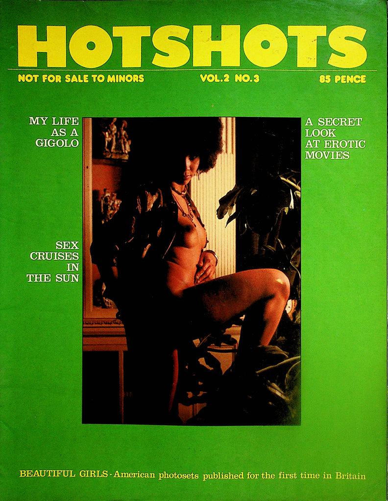 Hotshots Magazine  Sex Cruises In The Sun / Beautiful Women  vol.2 #3 1970's  011825lm-p