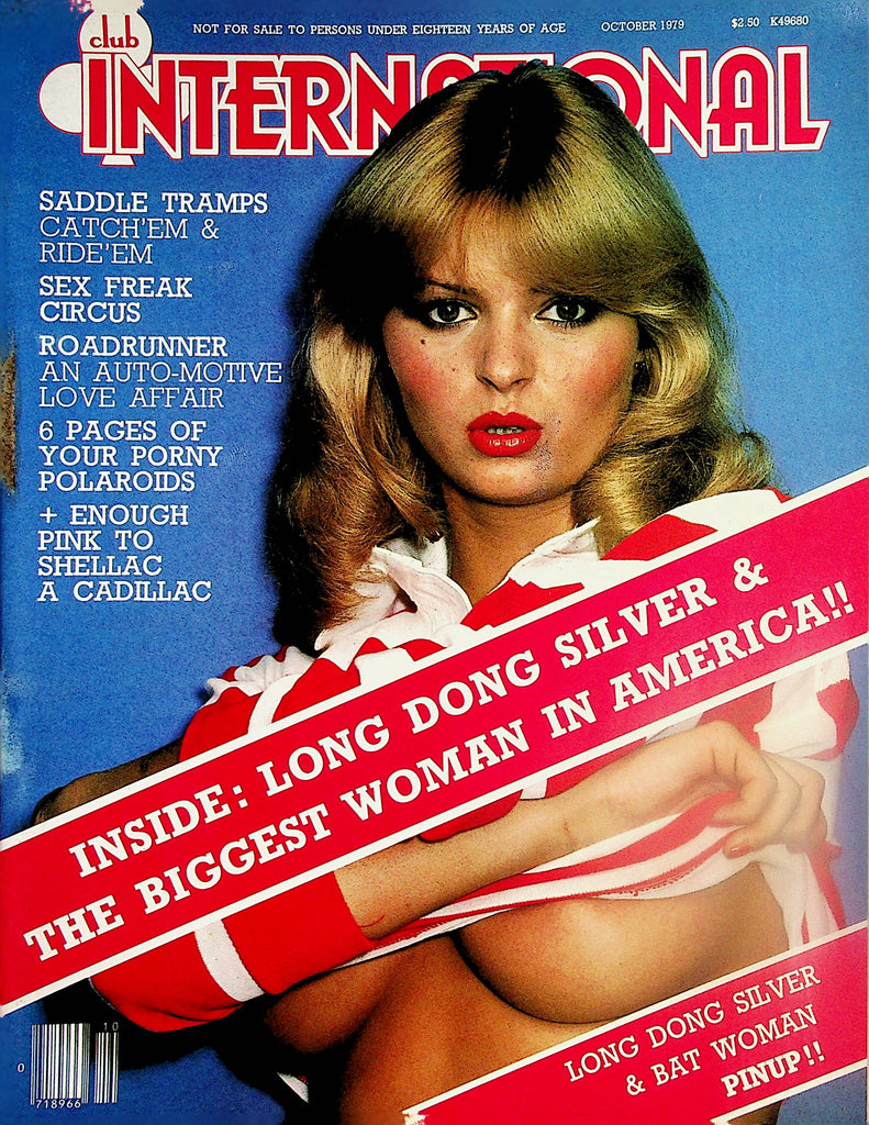 Club International Magazine  Long Dong Silver & Bat-Woman  October 1979     Paul Raymond  030124lm-p