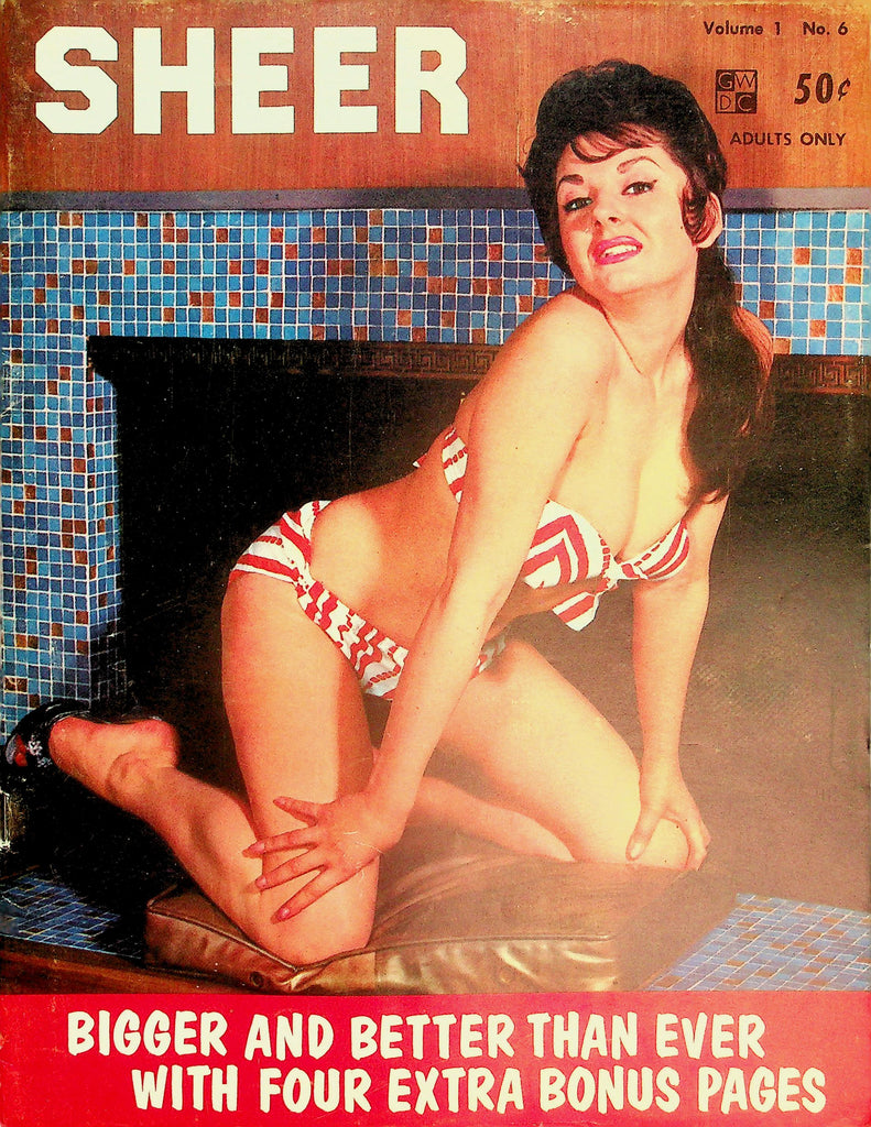 Sheer Magazine   Curvaceous Las Vegas Showgirl Glenda Graham  vol.1 #6  1959     051226lmp