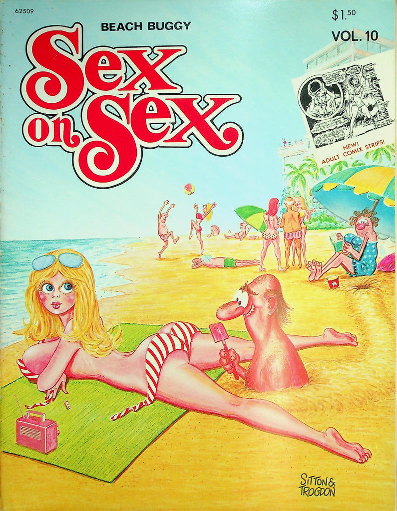 Sex On Sex Adult Cartoon Magazine  Beach Buggy  vol.10 1976    030326lmp