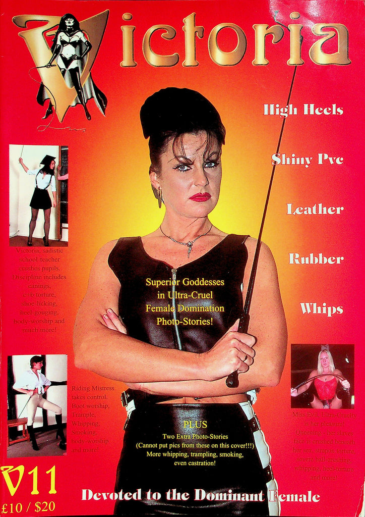 Victoria Fetish Magazine   The Dominant Female / Victoria School Teacher Disciplines   vol.11  1990's   022226lmp