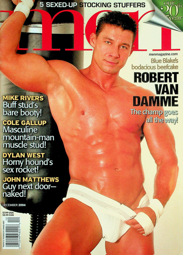 Men Gay Magazine  Robert Van Damme   December 2004   032526lmp