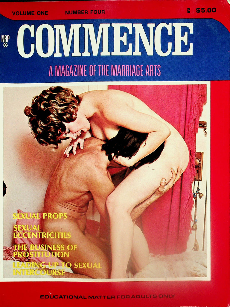 Commence Vintage Magazine  Sexual Props / Sexual Eccentricities   vol.1 #4  1970's     092025lm-p