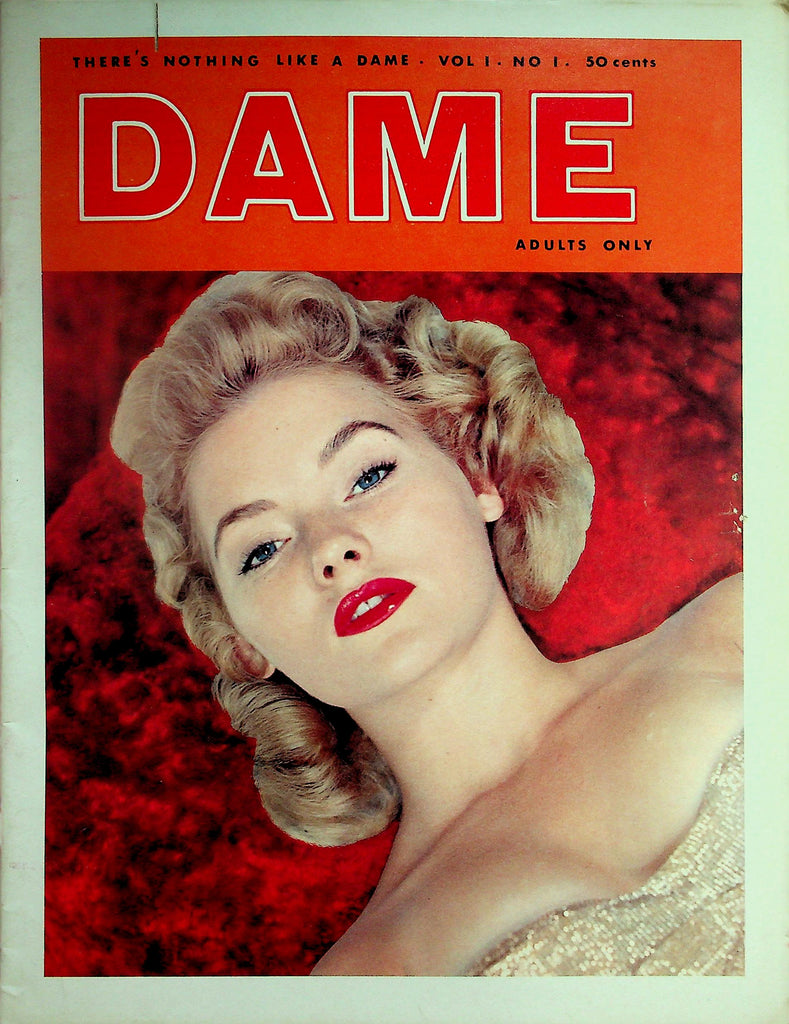 Dame Vintage Magazine  Cover Girl Cheryl Stevens  vol.1 #1  1961    101426lmp-GSC