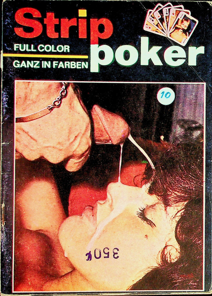 Strip Poker German International Digest  #10 1960's  100426lmp-GSC