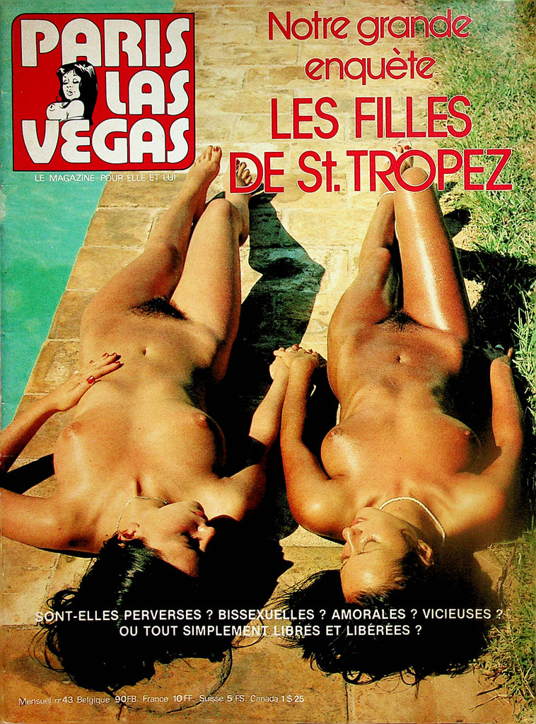 Paris Las Vegas French International  Magazine   Les De St. Tropez   #43  1980's     092323lm-p