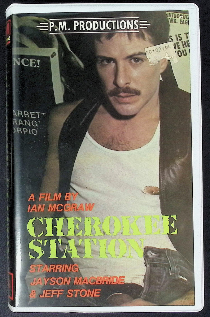 Cherokee Station with Jayson Macbride Jeff Stone BJ Bare Gay/LGBT VHS PM Productions 052026AKVHS